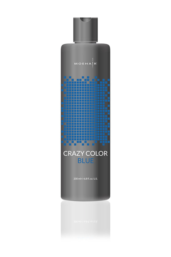 Moehair Crazy Color - Blue - 6.8 oz